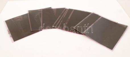 1973 Budapest, az Alkotmány mozi kívül-belül, 9 db negatív, 6x7 cm