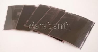 1973 Budapest, Cinkota mozi kívül-belül, 5 db negatív, 6x7 cm