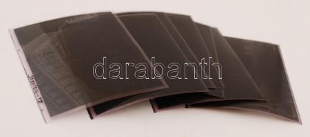 1973 Budapest, Filmmúzeum filmszínház kívül-belül, 7 db negatív, 6x7 cm