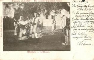 A román népéletből, néptánc, kiadó Stark Ede / Romanian folklore, folk dance (fl)