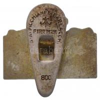 Olaszország DN Zománcozott, jelzett Ag olimpiai részvételi gomblyukjelvény "S. A. PICCHIANI E B...