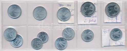 1967-1992. 10f-5Ft (13x) 5klf névérték T:1-,2