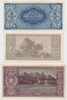 1945. 100P + 1946. 1.000.000MP + 1946. 1.000.000.000MP T:I-,II
Adamo P18, P31, P34