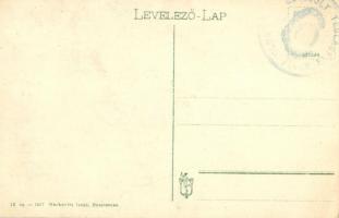 Beszterce, Bistritz; Fa utca, ünnepi felvonulás; kiadja Markovits Izsák / festive march