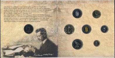 2005. 1Ft-100Ft (7xklf) forgalmi sor szettben + 2005. 10Ft "József Attila" T:BU
Adamo FO3...