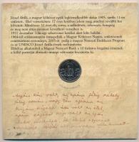 2005. 1Ft-100Ft (7xklf) forgalmi sor szettben + 2005. 10Ft "József Attila" T:BU
Adamo FO3...