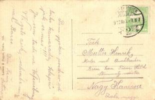 Eszék, Osijek, Esseg; Strossmayerova ulica, Strossmayergasse, Lederer & Popper / Street, shops (...