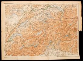 Karl Baedeker: Die Schweiz nebst den Angrenzenden Teilen von Oberitalien, Savoyen und Tirol. Handbuc...