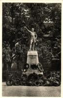 Rozsnyó, Roznava;1939. június 25-én visszahelyezett Kossuth-szobor / Statue of Kossuth