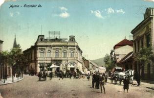 Nyitra, Nitra; Erzsébet út / street (EM)