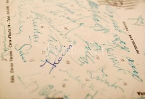 1953 Az Aranycsapat tagjai  (köztük Gellér, Grosics, Börszsei, Puskás, Kovács, Budai, stb. összesen ...