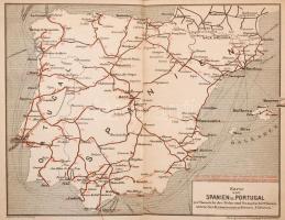 Grosser Illustrirter Führer Durch Spanien und Portugal. Hartleben's Illustrirter Führer Nr. 45....