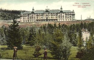 Tátralomnic, Tatranska Lomnica; Palota szálló, kiadja Kuszmann Gyula / hotel