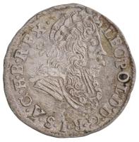 1700. Poltura Ag I. Lipót (0,98g) T:2,2- /  Hungary 1700. Poltura Ag Leopold I (0,98g) C:XF,VF Huszár: 1482., Unger II.: 1093.a