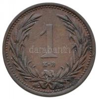 1898KB 1f Br Körmöcbánya (1,6g) T:2 /  Hungary 1898KB 1 Fillér Br Kremnitz (1,6g) C:XF Adamo K1