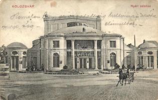 Kolozsvár, Cluj; Nyári színház / theatre (kopott sarkak / worn corners)