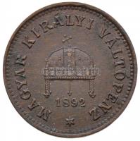 1892KB 1f Br Körmöcbánya (1,61g) T:2 / 
Hungary 1892KB 1 Fillér Br Kremnitz (1,61g) C:XF
Adamo K1