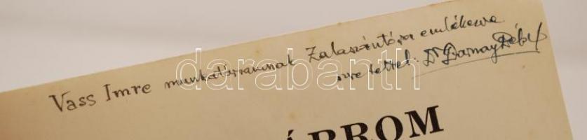 1935 Dornyai Béla dr.: Salgó-várrom és az alatta fekvő Salgó-menedékház. Szerző által dedikált példá...