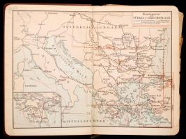 Türkei, Rumanien, Serbien, Bulgarien. Meyers Reisebücher. Leipzig-Wien, 1902, Bibliographisches Inst...