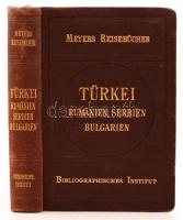 Türkei, Rumanien, Serbien, Bulgarien. Meyers Reisebücher. Leipzig-Wien, 1902, Bibliographisches Inst...