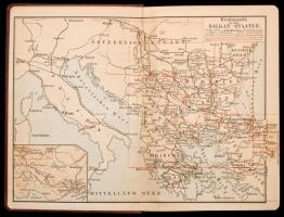 Balkanstaaten und Konstantinopel (Anatolische und Bagdabahn) Meyers Reisebücher. Leipzig-Wien, 1914,...