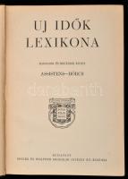 Új idők lexikona 1-6. köt. Bp., 1936, Singer és Wolfner. 3 kötetbe kötve. Aranyozott vászonkötésben,...