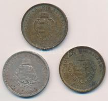 1935. 2P Ag "Rákóczi" + 2P Ag "Pázmány" + 1936. 2P Ag "Liszt Ferenc" T...