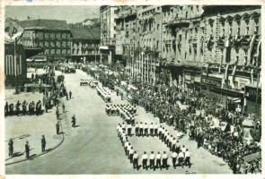 1946 Zagreb, Parada fiskulturnika / Parade of Physical Culture (EK)