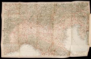 L.V. Bertralli: Italie Du Nord. Les Guides Blues. Touring Club Italien. Paris, 1929, Hachette, XC+46...