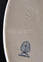 Herendi akt tükörrel (tervező:Szilágyi Nagy István), kézzel festett, jelzett, kopott aranyozás, m:23...