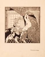 Franz von Bayros: Erzählungen am Toilettentisch. (München 1908), 300 példányban kiadott, 16 nyomatta...