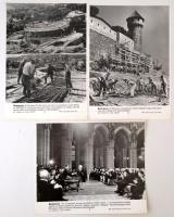 cca 1960-1970 13 db MTI fotó, építkezés, párt élet, érdekességek az országból, 26×18 cm