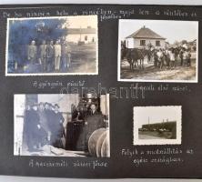 cca 1937 MASZOBSz (Magyar Szőlősgazdák Országos Egyesülete)   pince hálózat kiépítésének fényképes d...