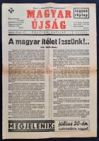 1939 A  Magyar Újság hungarista lap egy száma