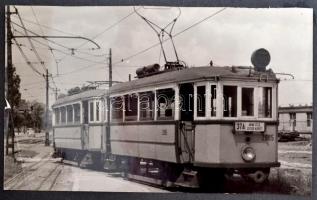 cca 1950-60 A BSzKRt. járműveinek (villamosok, buszok) lajstroma, fotókkal és műszaki leírással, dar...