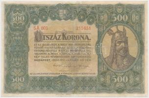 1920. 500K T:restaurált Adamo K33