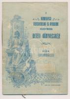 1920-1922. "A Kunhegyesi Kereskedelmi és Iparbank Részvénytársaság" betéti könyvecskéje