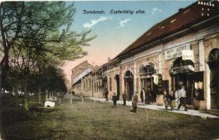Dombóvár, Eszterházy utca, Reich József Párisi nagy áruháza (fa)