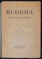 Schmidt József: Buddha élete, tana, egyháza. Bp., 1920, Kazinczy. Kicsit megviselt papírkötésben, eg...