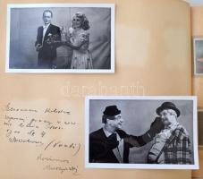 Varieté und Zirkus, Ausgabe 1935 der Haus Bergmann-Zigarettenfabrik Dresden, cirkuszi művészek gyűjt...