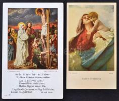 cca 1920-80 Vegyes szentkép tétel, cca 200db, különböző méretben és minőségben, 7x4cm és 12x7cm közö...