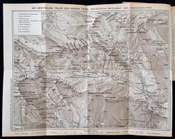 Dr. Gyula v. Komarnicki: Die Hohe Tatra Hochgebirgsführer I-IV. Budapest, 1918, Turistik und Alpinis...