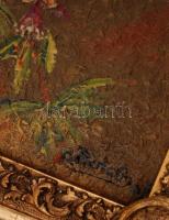 Benczúr jelzéssel: Madár. Olaj, karton,  keretben, 32×14  cm