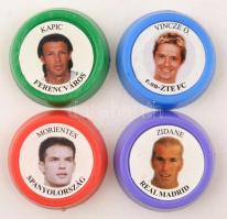 120 db-os műanyag gombfoci