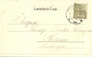 Békéscsaba, Vasútállomás; Dohánynagytőzsde kiadása (apró szakadás / minor tear)