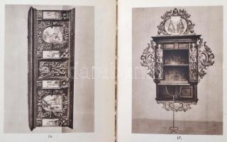 Bárányné Oberschall Magda: Magyar bútorok. Budapest, 1944, Officina. Kissé viseltes kiadói karton kö...