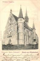 Máriafalva, Mariasdorf; Templom, Kirche. Verlag von A. P. A. / church