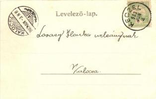 Kecel, Nagy utca; Szabó Árpád fényképe után