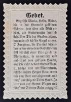 cca 1880-1900 Csipke szentkép borítékkal, 2db, hibátlan, 11x7cm / circa 1880-1900 sacred images with...