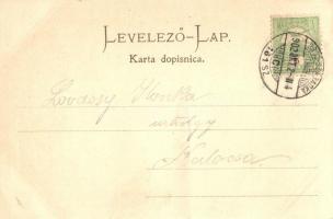 Almás, Mária.Almás, Marija Almas; Templom, kapela; Verlag von Leopold Friedmann, Essegg / church (gy...